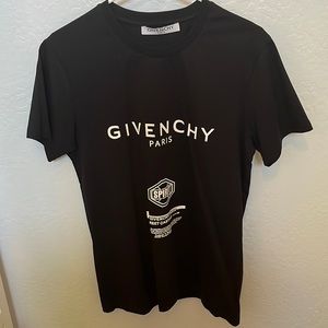 Givenchy black logo t-shirt